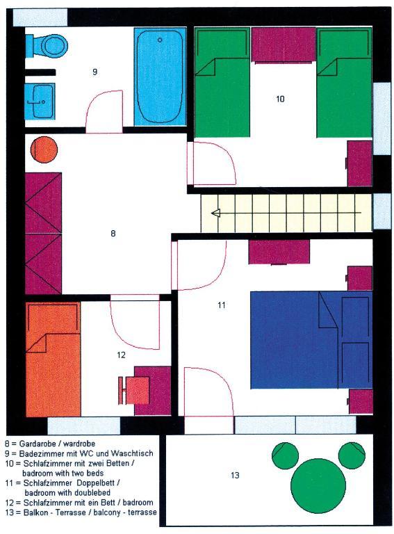 Pension Apartment Granit Prag Zimmer foto